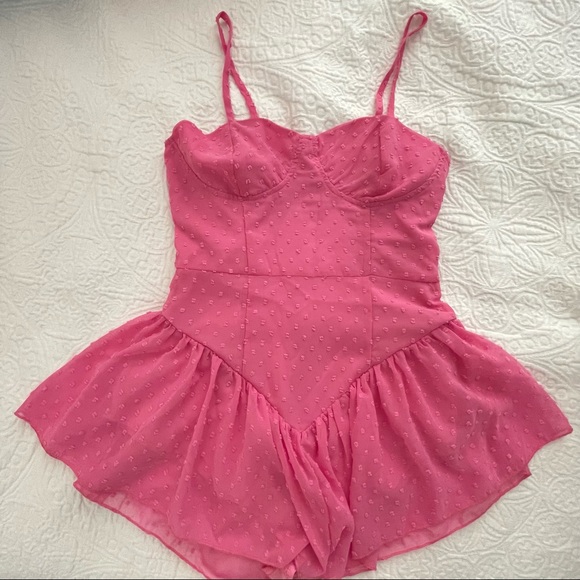 Pants - Pink Romper